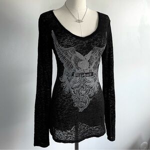 SOLD Playboy Burnout Top
